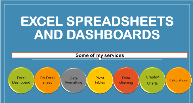 Fix your excel spreadsheet or create custom template designs by  Brixhilda_n2505 | Fiverr