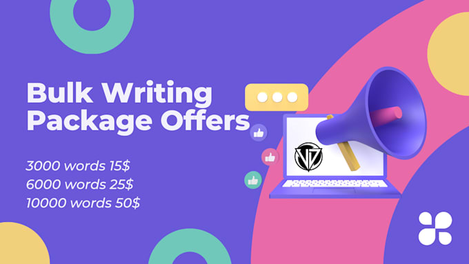 write engaging blogs or articles in bulk