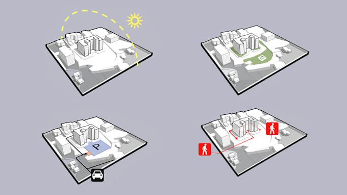 Create 3d or 2d architectural diagrams by Victoria_flm | Fiverr