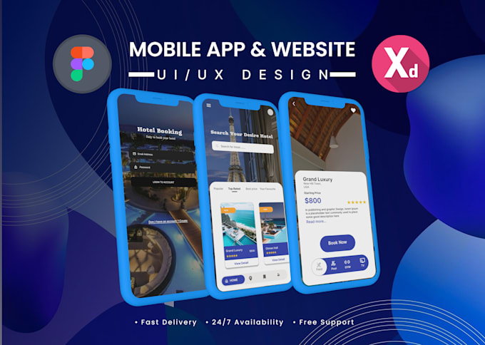 Do material web ui ux design or mobile ui ux design by Mirtue007 | Fiverr