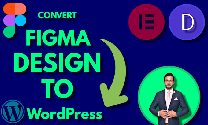 covert figma design to wordpress website
