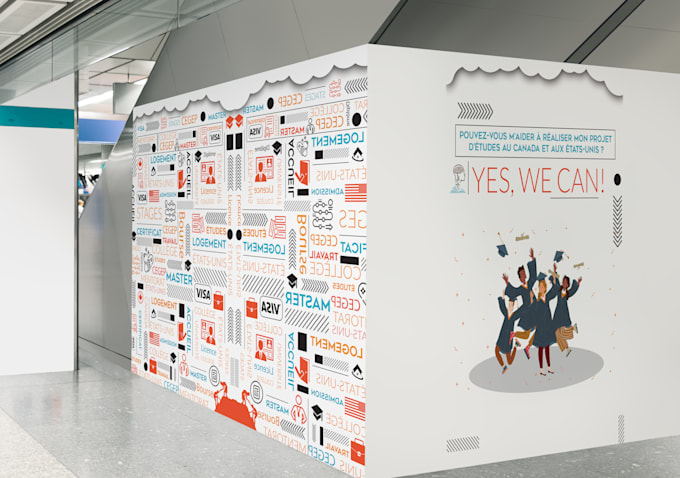 design amazing graffiti, decals, and doodle wall art