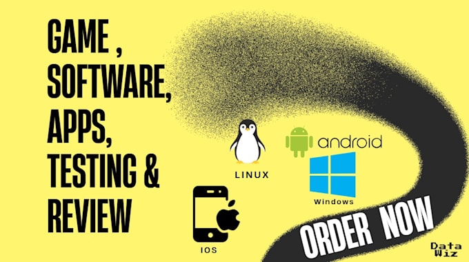 test and review game, app , website, software on windows, linux,ios,android