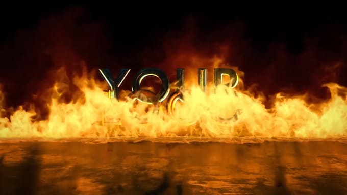Flaming fire logo design by Umitaksoy | Fiverr