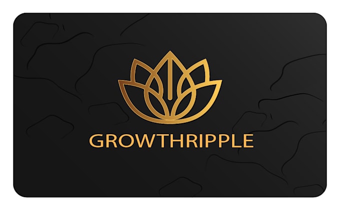 design stylish stunning visiting card, business card, name card, spot gold foil
