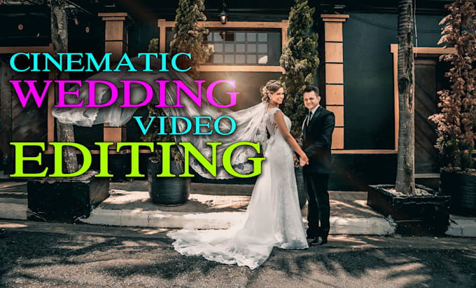 do professional wedding and event video editing