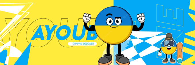 design the best youtube cartoon banner header pfp for you