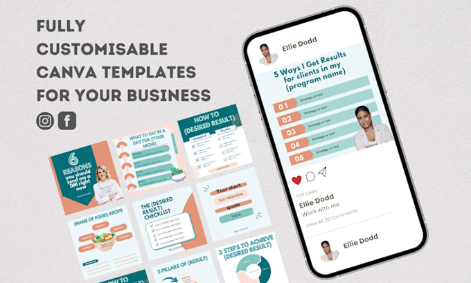 Design canva templates for your social media by Gabydesigns_ | Fiverr