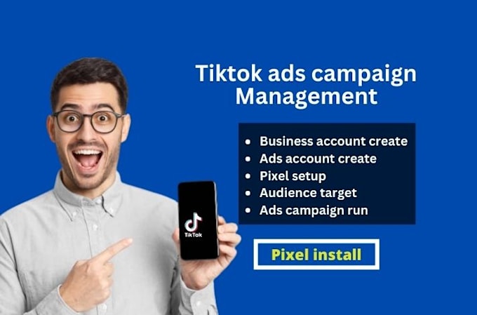 manage tik tok ads campaign, install tiktok pixel