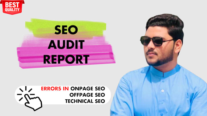 provide complete website SEO audit report with action plans