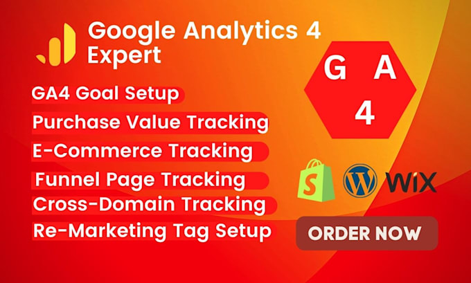 setup or fix google analytics4,ecommerce tracking,ga4,conversion tracking,GTM