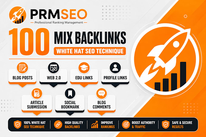 build 400 SEO backlinks improve your website google ranking