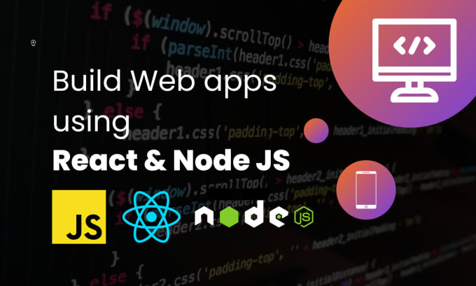 Design and develop web apps using react, node js for you by Akshay ...
