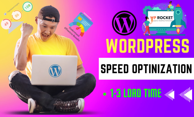 do wordpress website speed optimization, increase page speed