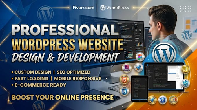 fix wordpress issues and develop ecommerce website