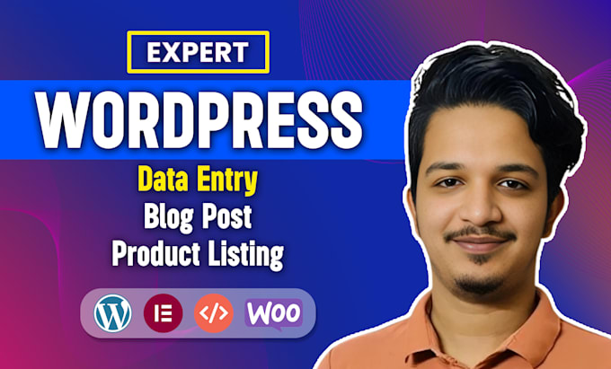 do wordpress content upload blog post woocommerce product listing