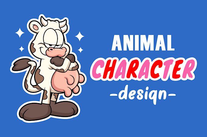 draw animal design character