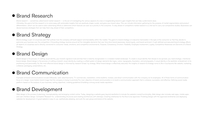Write Company Bio Mission Vision Values And Tone By Bhaveshbxr Fiverr