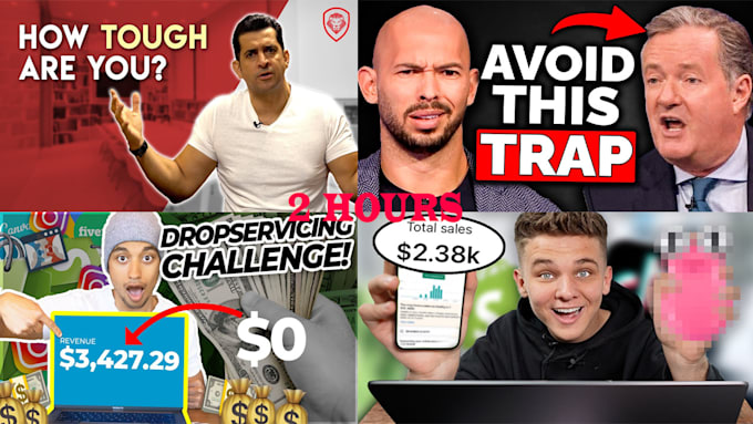 Make thumbnail that boosts cpr in any genre by Salesmandash | Fiverr