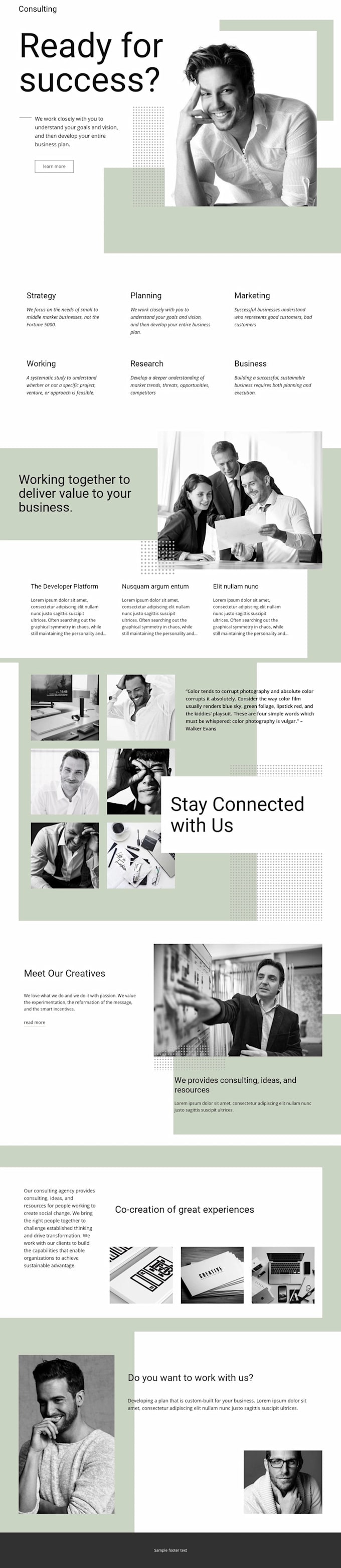 create a unique web design for your website