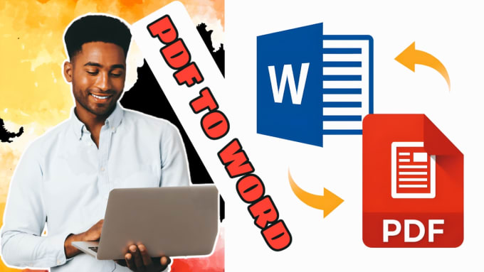 how to convert pdf file with marathi text into word file
