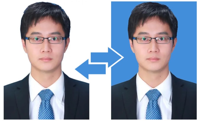 Change the background color of id photos by Cjether | Fiverr