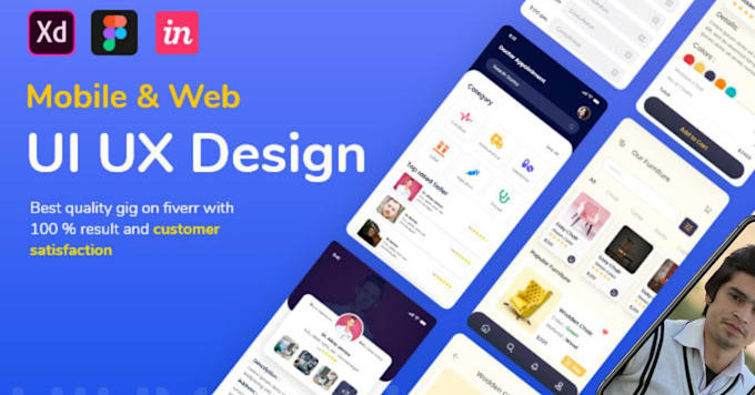Do ui ux design, website, dashboard and mobile app design by ...