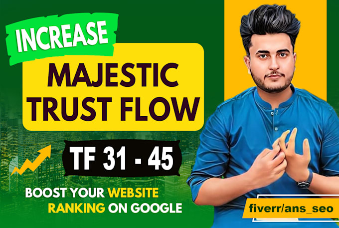 make high quality trust flow tf 45 dofollow seo backlinks