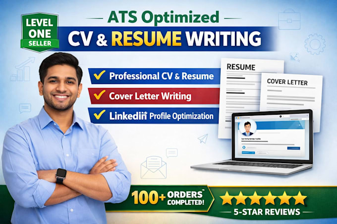 write a professional ats resume, CV and cover letter writing for UK and USA jobs