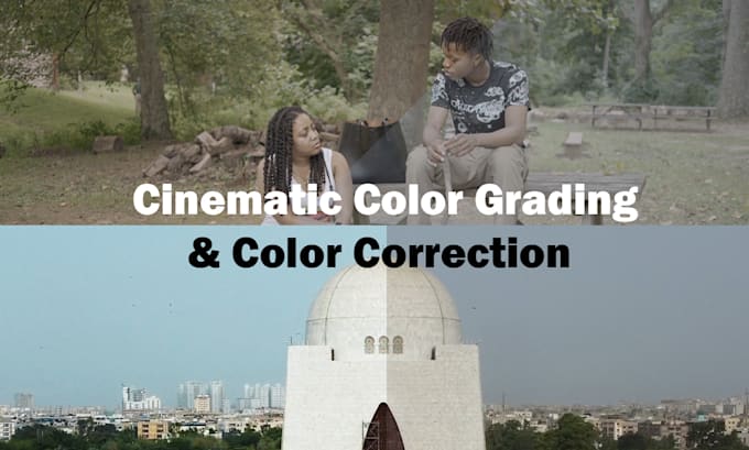do color grading and color correction