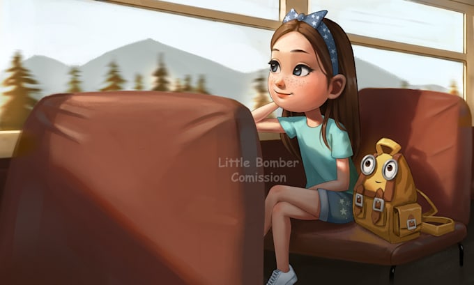 draw illustrations for childrens book