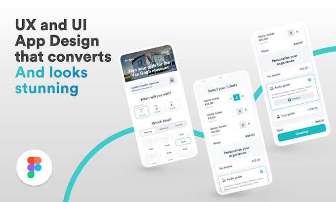 Create the best ux and ui for your app by Yannisabelas | Fiverr