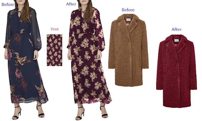 Do photo color change, correction, recolor and pattern change by Munna ...