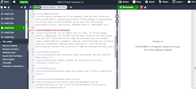Design your document in latex overleaf by Erza creator Fiverr