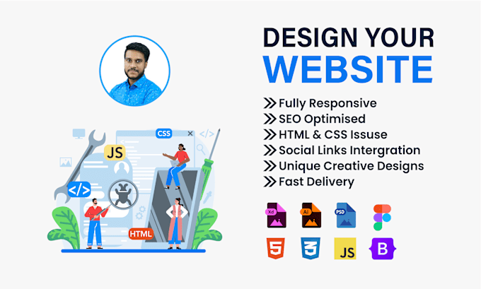 Develop And Fix Html Css Bootstrap And Javascript And Jquery Web Pages 0801