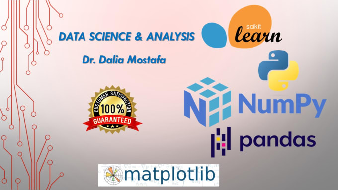 Perform data analysis and visualization using python by Daliamost | Fiverr