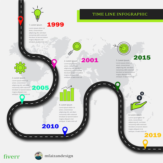 do unique professional roadmap, timeline infographic designs