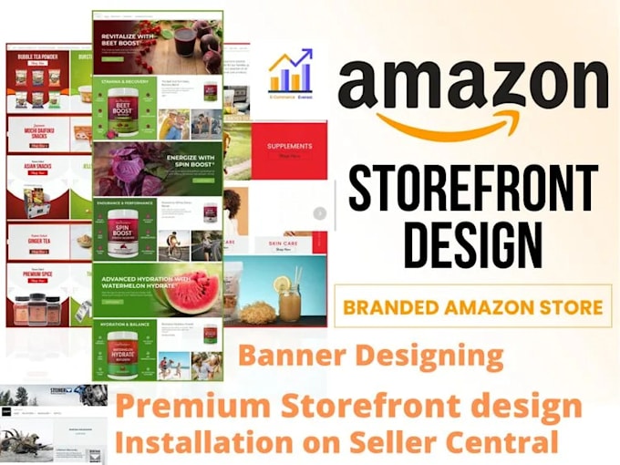Create your amazon professional brand storefront page by M__younas Fiverr