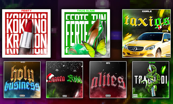 Design your album cover art or music artwork by Prodbydeva | Fiverr