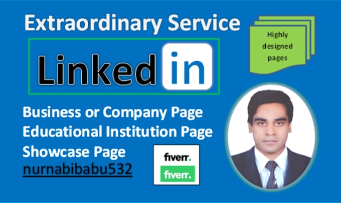 Create a fascinating linkedin business page and optimize by ...