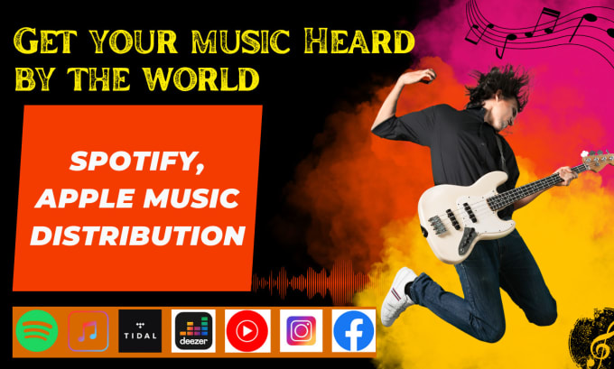 Distribute Your Music To Spotify Apple Music Itunes Etc By Sarabarret Fiverr 