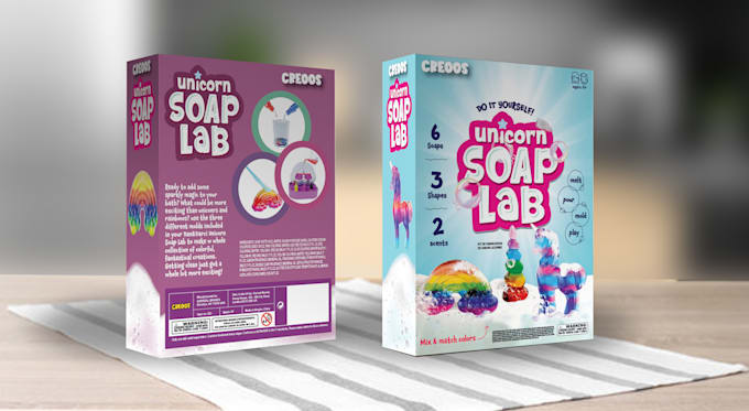 do baby and kids packaging with free logo