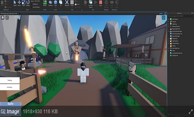 Build a complete roblox game for you, roblox game developer by Hamid ...