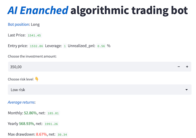 Create a crypto trading bot in python or trading view by ...