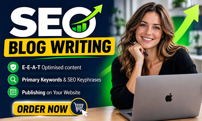 write high quality SEO blog posts and website content for you