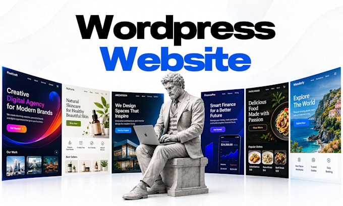 create a fast business wordpress website with elementor