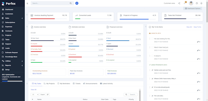customise perfex CRM and perfex modules