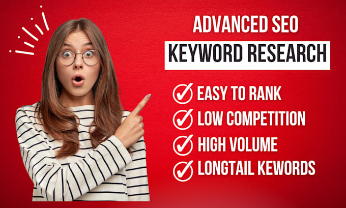 do in depth long tail SEO keyword research for you