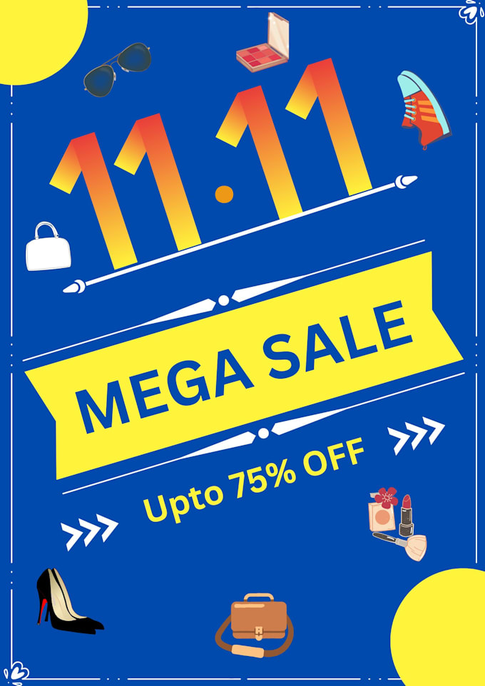 Create food posters, sale posters, christmas posters for you by Fizzah_khann Fiverr