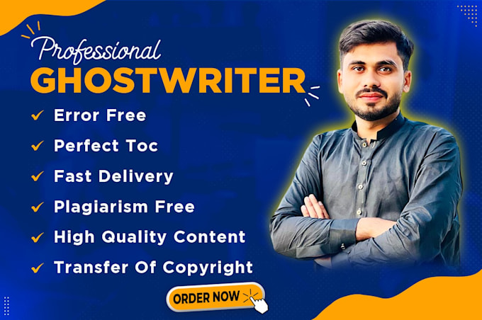 be your professional kindle book writer for non fiction ebook ghostwriting